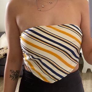 Striped Tube Top